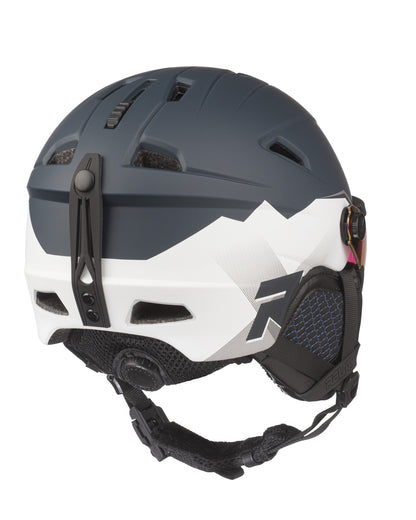 Cască Schi Relax Stealth Visor Black White Matte