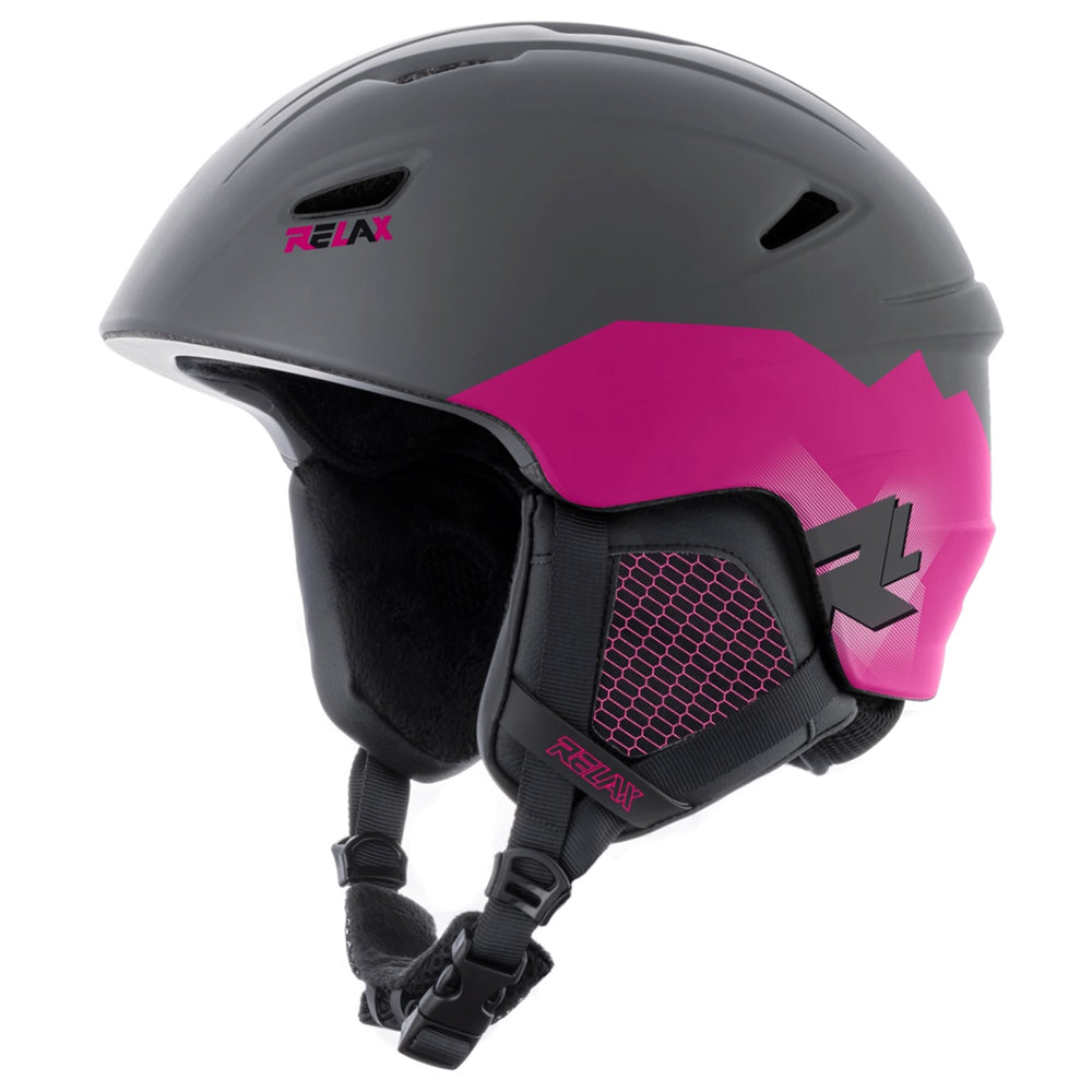 Cască Schi Dame Relax Wild Grey Pink