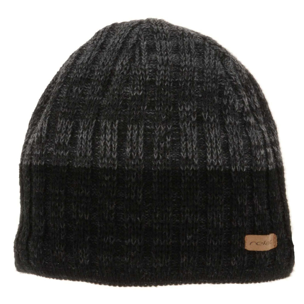 Șapcă Iarnă Bărbați Relax Tony Black Grey Black