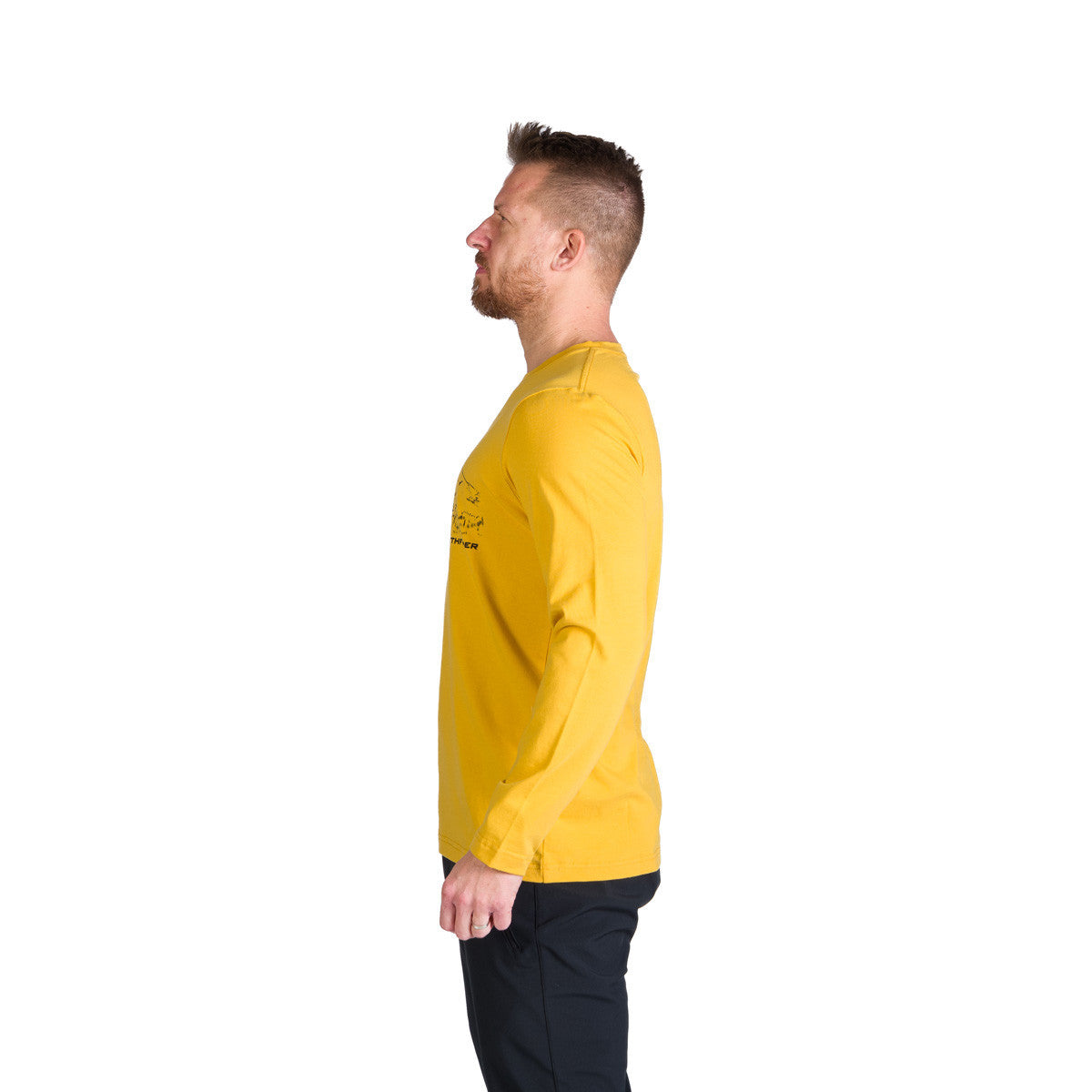 Tricou Bărbați Northfinder Thornton Golden Yellow