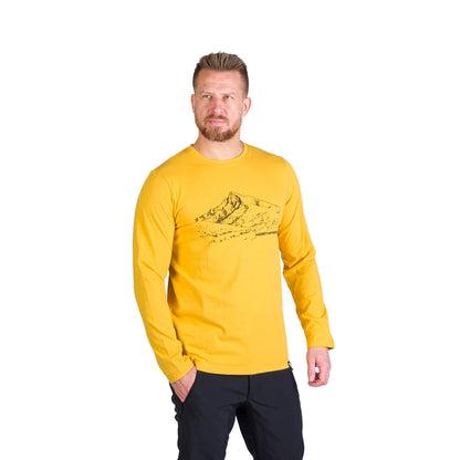 Tricou Bărbați Northfinder Thornton Golden Yellow