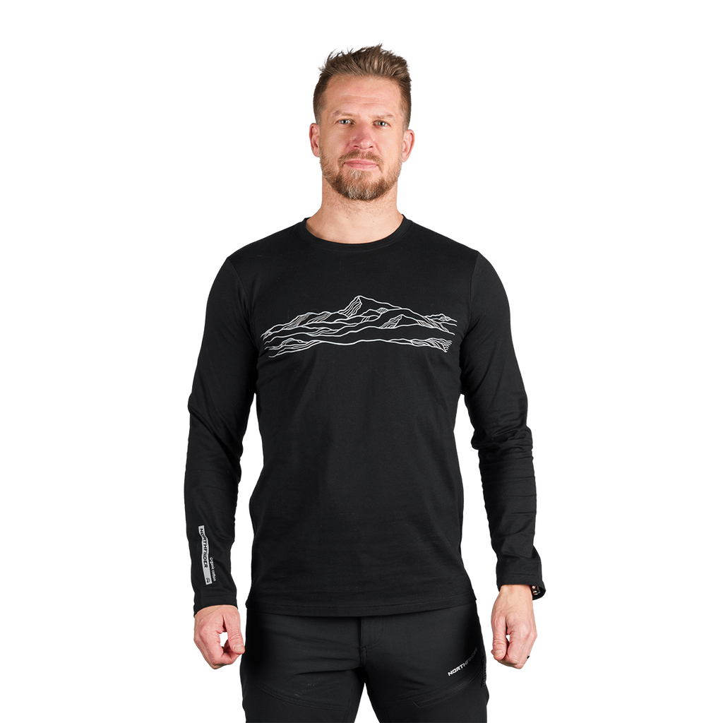 Tricou Bărbați Northfinder Bodi Black