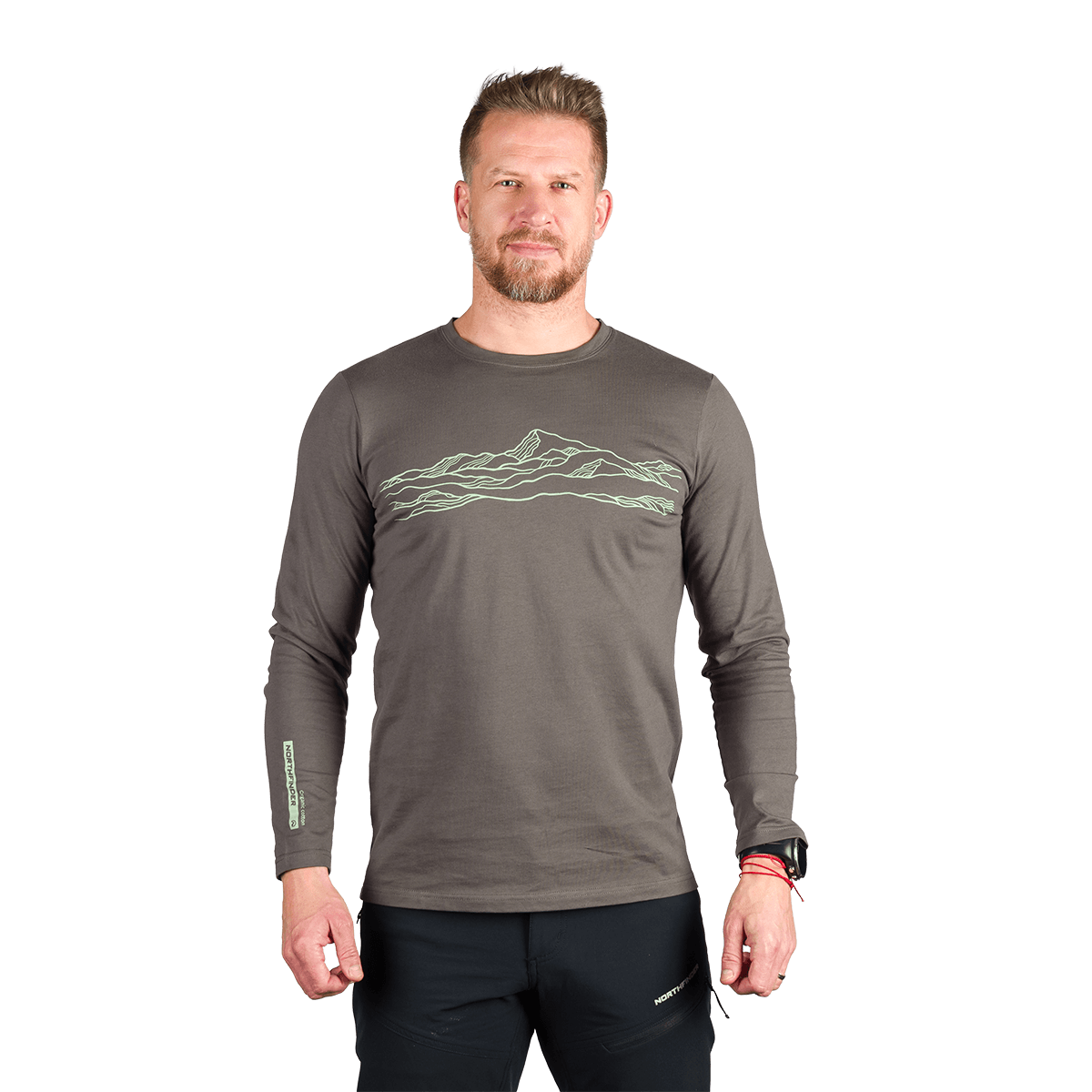 Tricou Bărbați Northfinder Bodi Dark Green