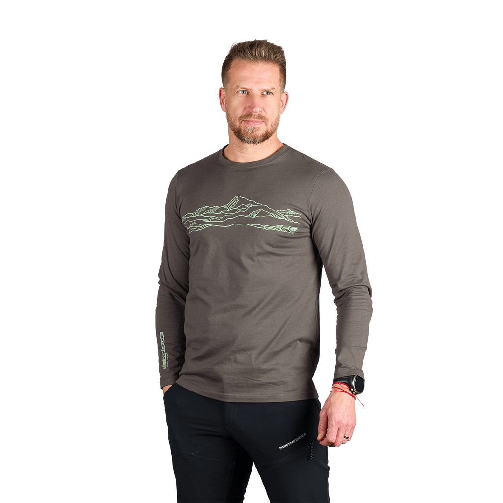 Tricou Bărbați Northfinder Bodi Dark Green