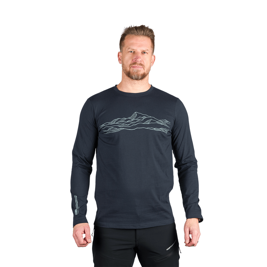 Tricou Bărbați Northfinder Bodi Bluenights