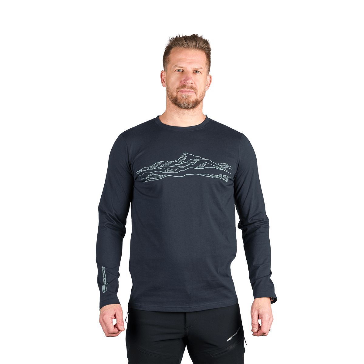 Tricou Bărbați Northfinder Bodi Bluenights
