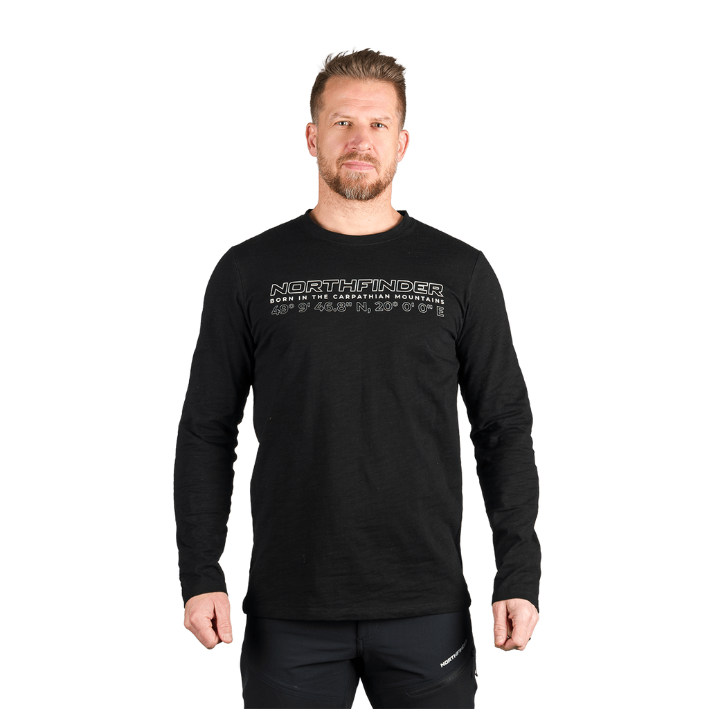 Tricou Bărbăți Northfinder Denes Black