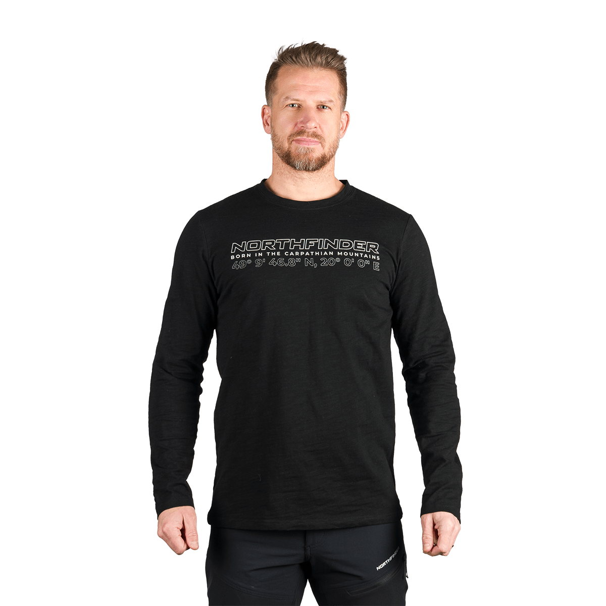 Tricou Bărbăți Northfinder Denes Black