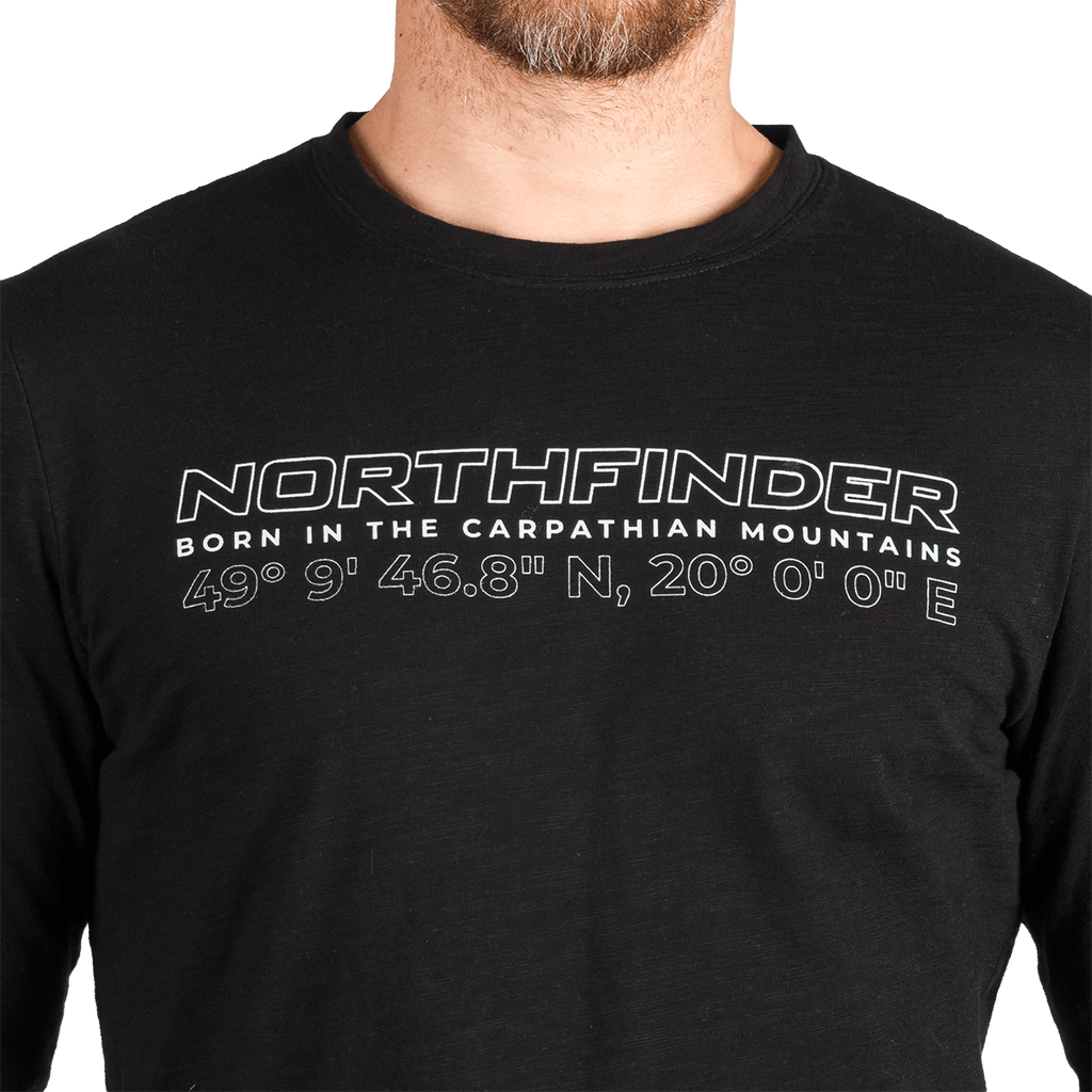 Tricou Bărbăți Northfinder Denes Black