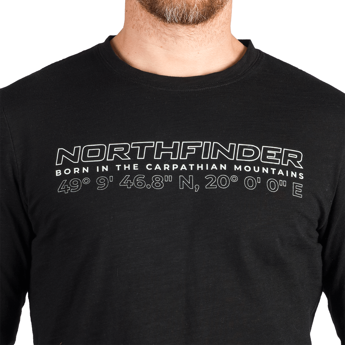Tricou Bărbăți Northfinder Denes Black