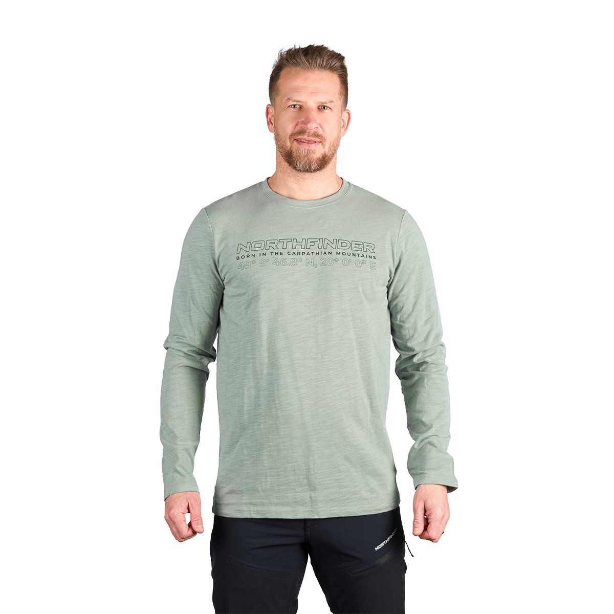 Tricou Bărbăți Northfinder Denes Lightgreen