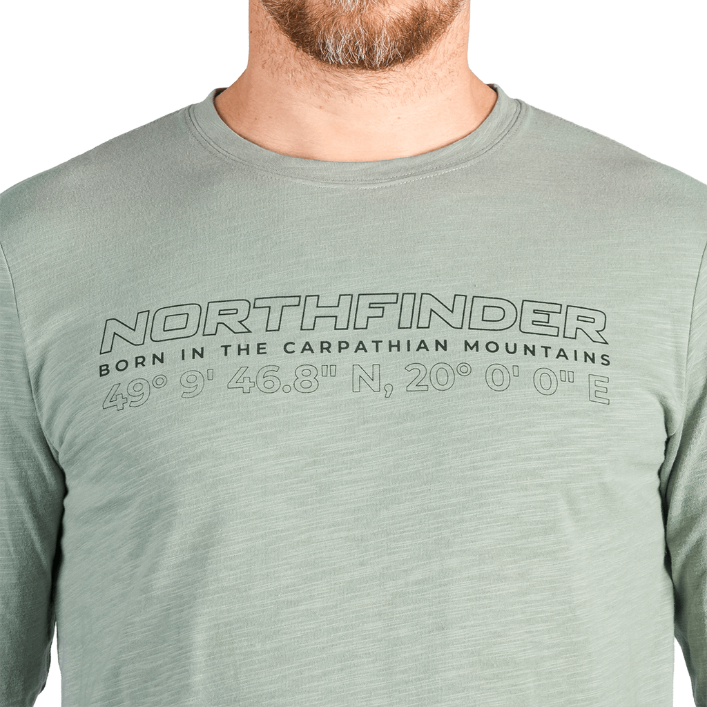 Tricou Bărbăți Northfinder Denes Lightgreen