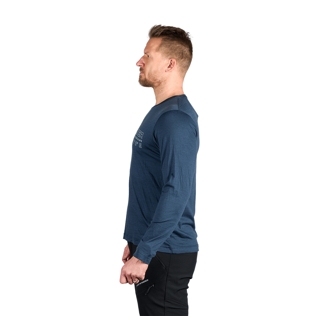 Tricou Bărbați Northfinder Erneszt Navy Blue