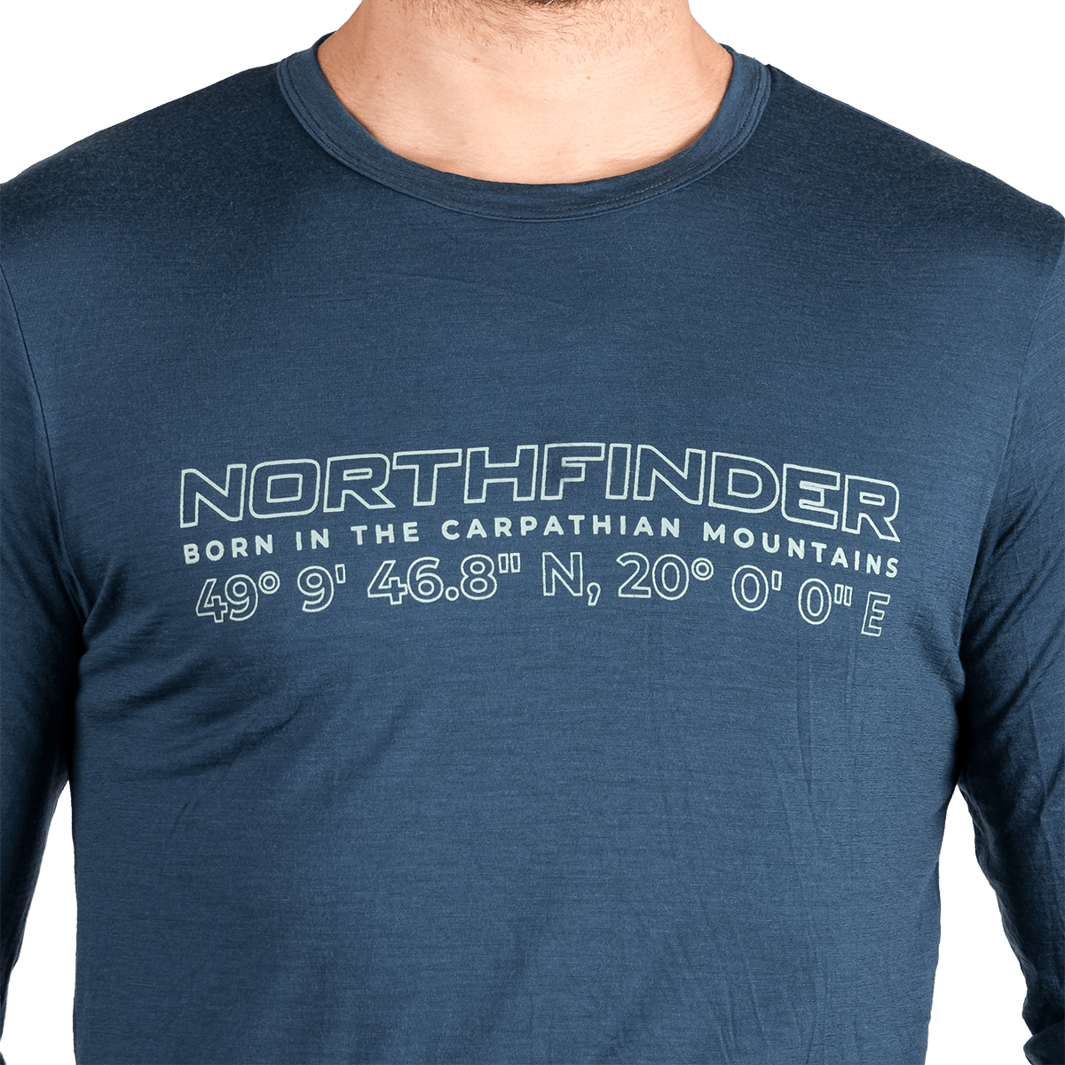 Tricou Bărbați Northfinder Erneszt Navy Blue