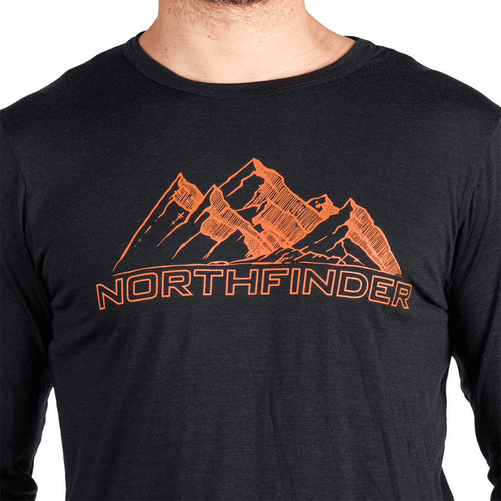 Tricou Bărbați Northfinder Erneszt Black