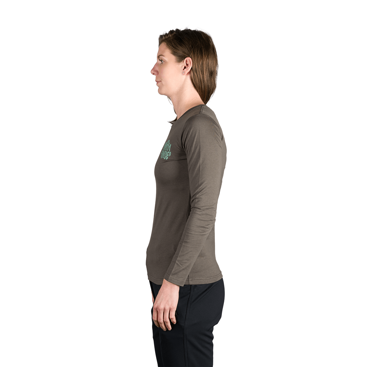 Tricou Dame Northfinder Hailie Dark Green