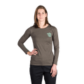 Tricou Dame Northfinder Hailie Dark Green