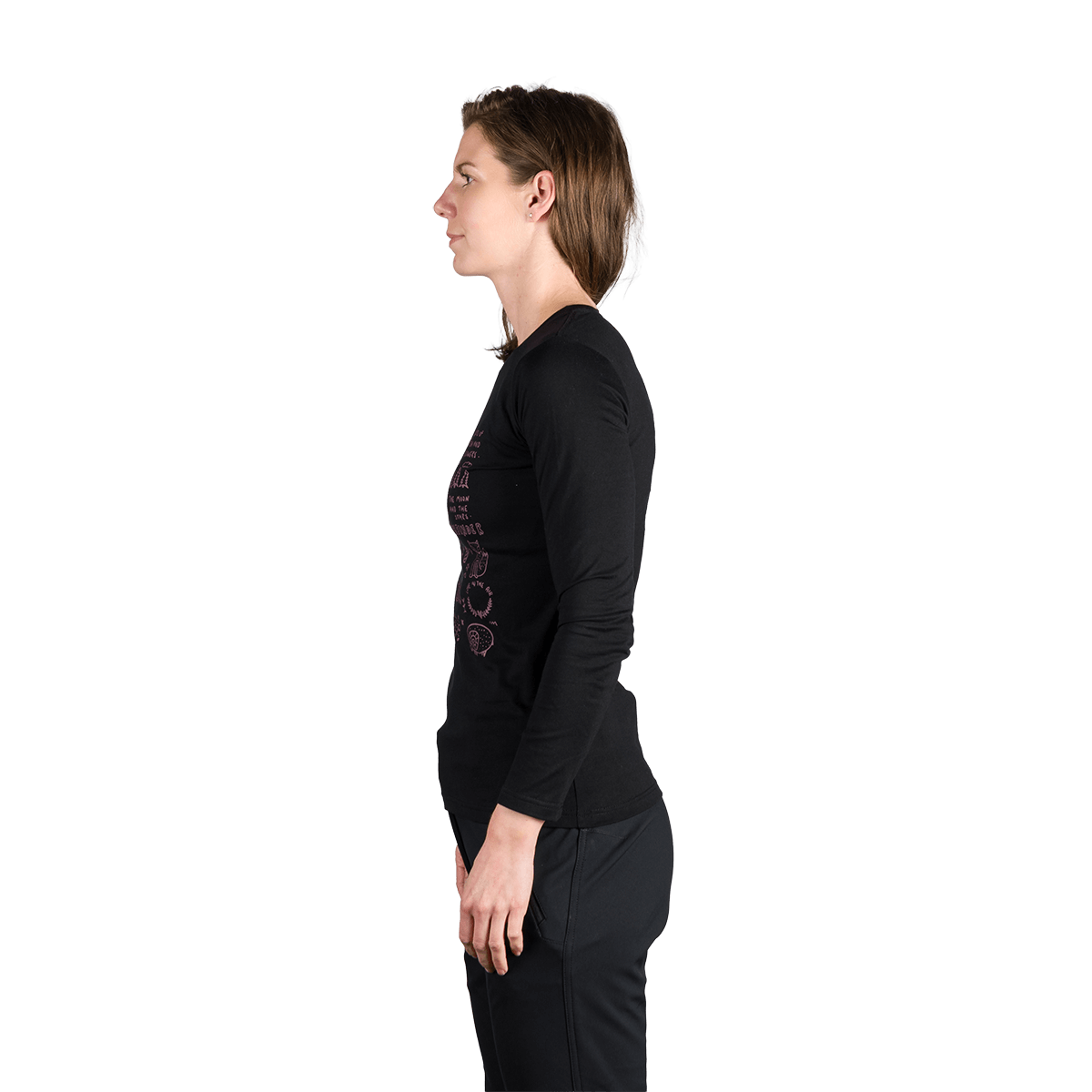 Tricou Dame Northfinder Riya Black
