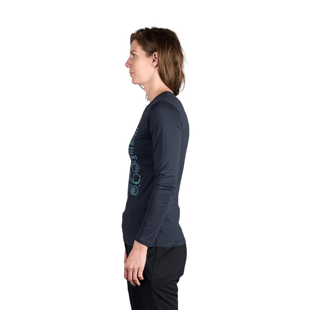 Tricou Dame Northfinder Riya Blue Nights