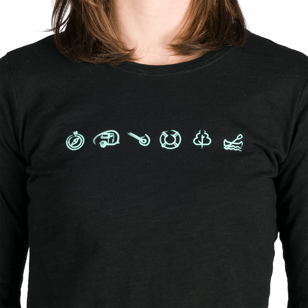 Tricou Dame Northfinder Elianna Black