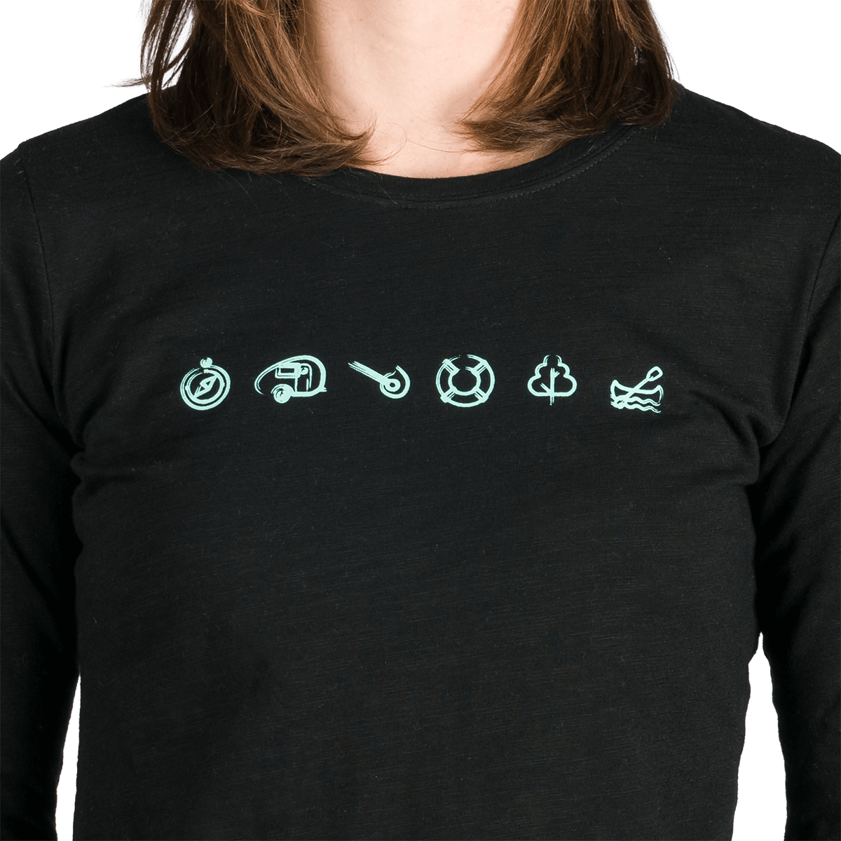 Tricou Dame Northfinder Elianna Black