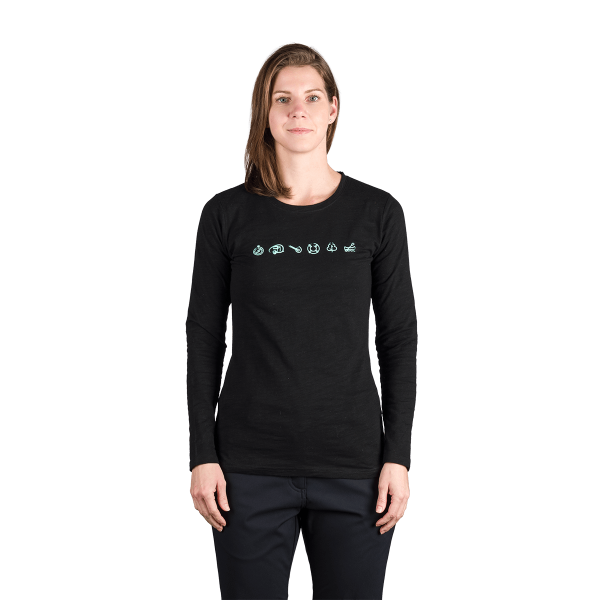 Tricou Dame Northfinder Elianna Black