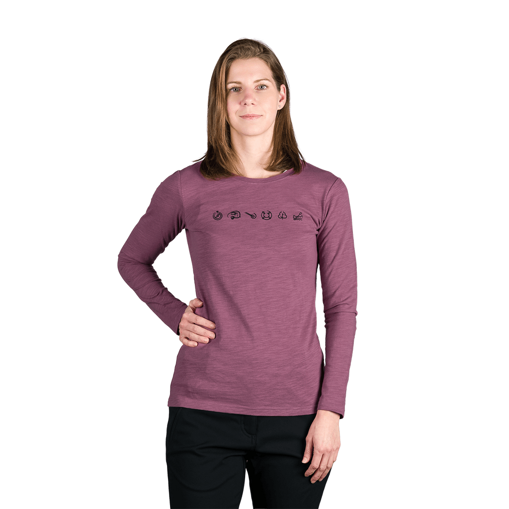 Tricou Dame Northfinder Elianna Rosewine