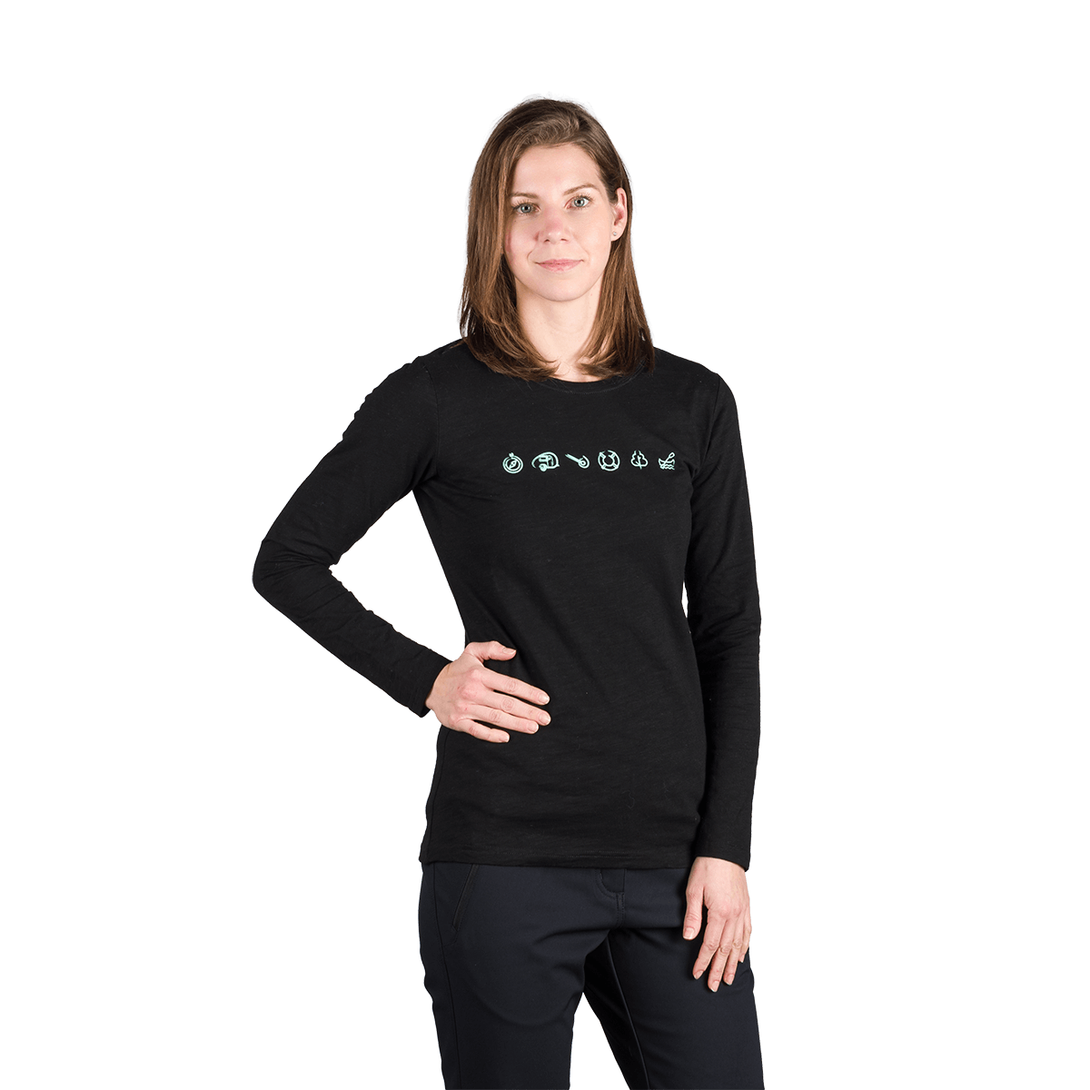 Tricou Dame Northfinder Elianna Black