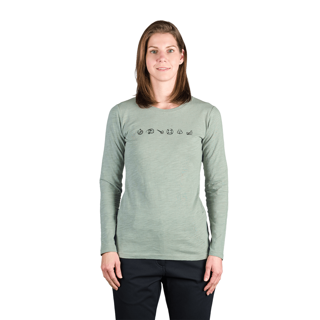 Tricou Dame Northfinder Elianna Ligh Green