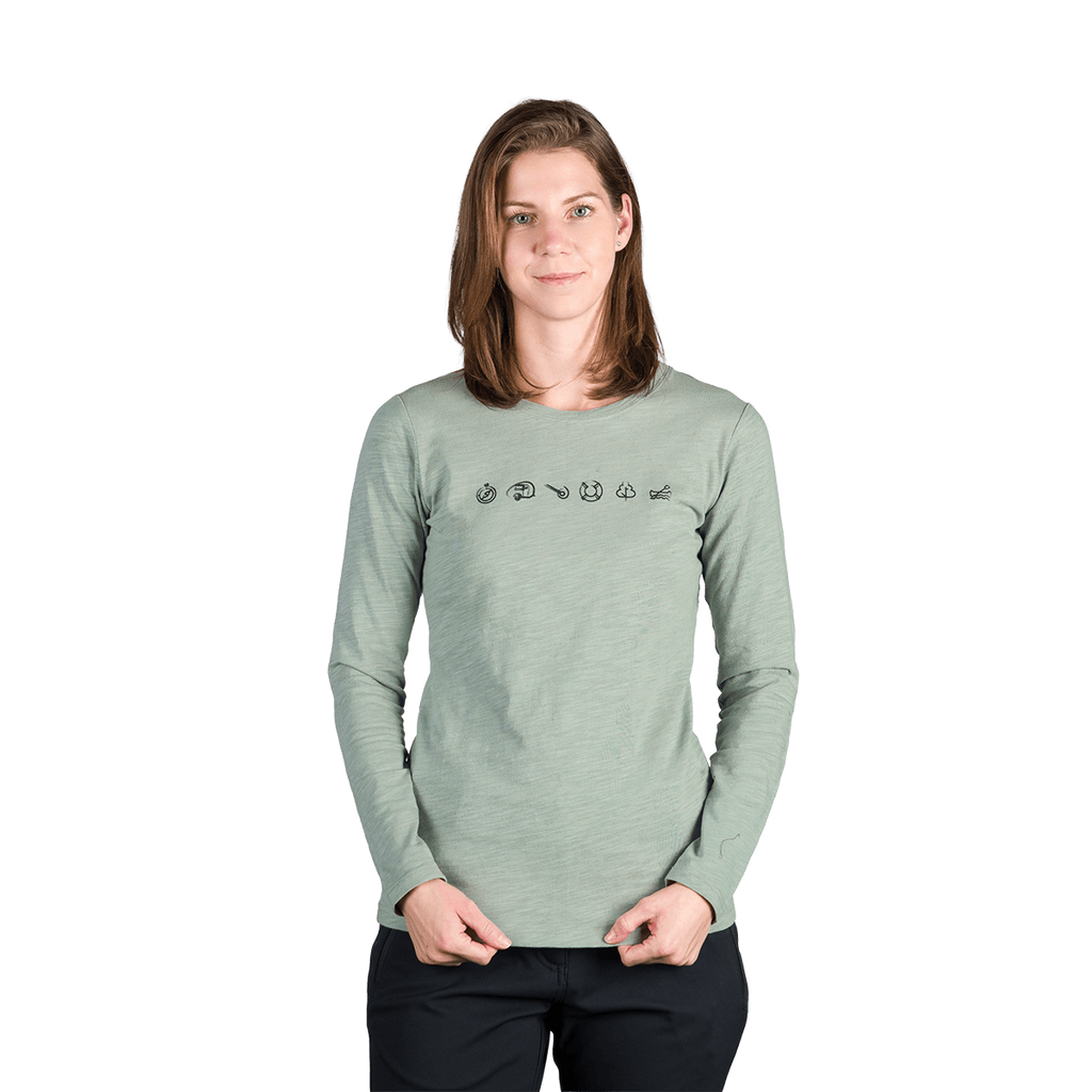 Tricou Dame Northfinder Elianna Ligh Green