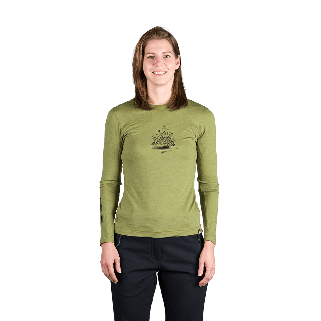 Tricou Dame Northfinder Aila Green