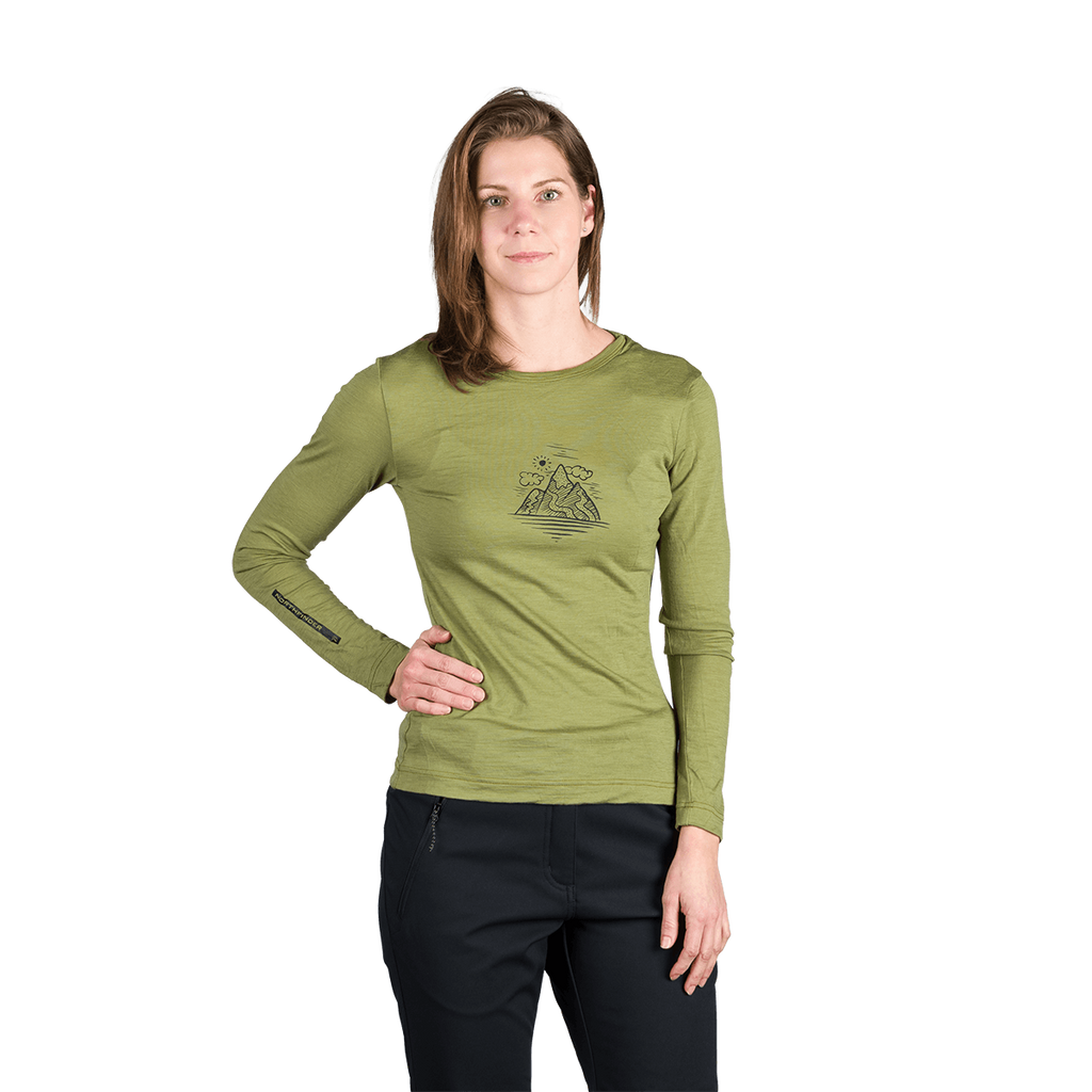 Tricou Dame Northfinder Aila Green