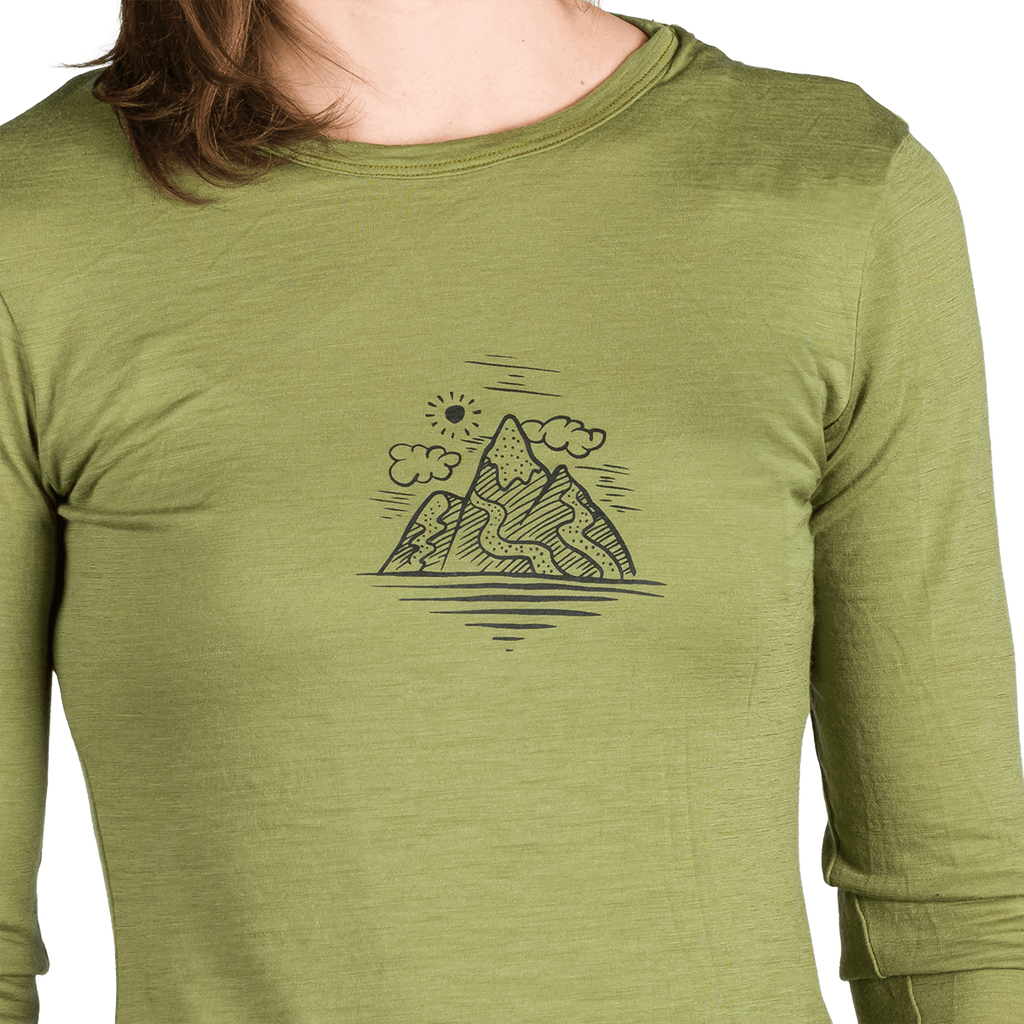 Tricou Dame Northfinder Aila Green