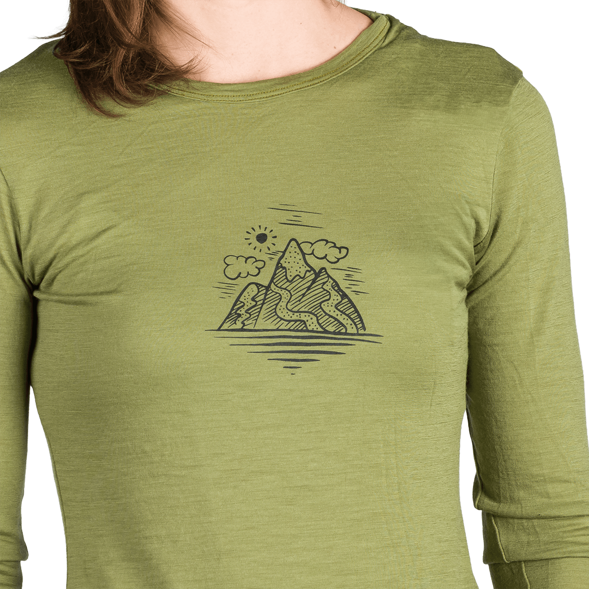 Tricou Dame Northfinder Aila Green