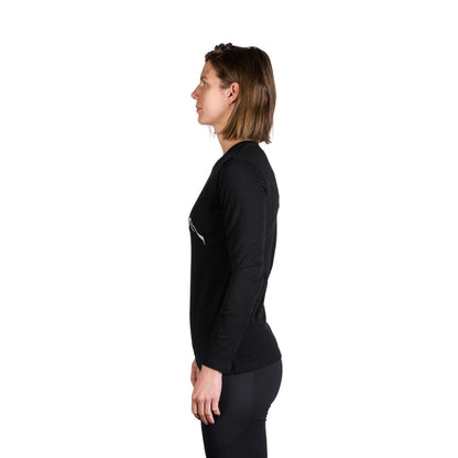 Tricou Dame Northfinder Shari Black Longsleeve