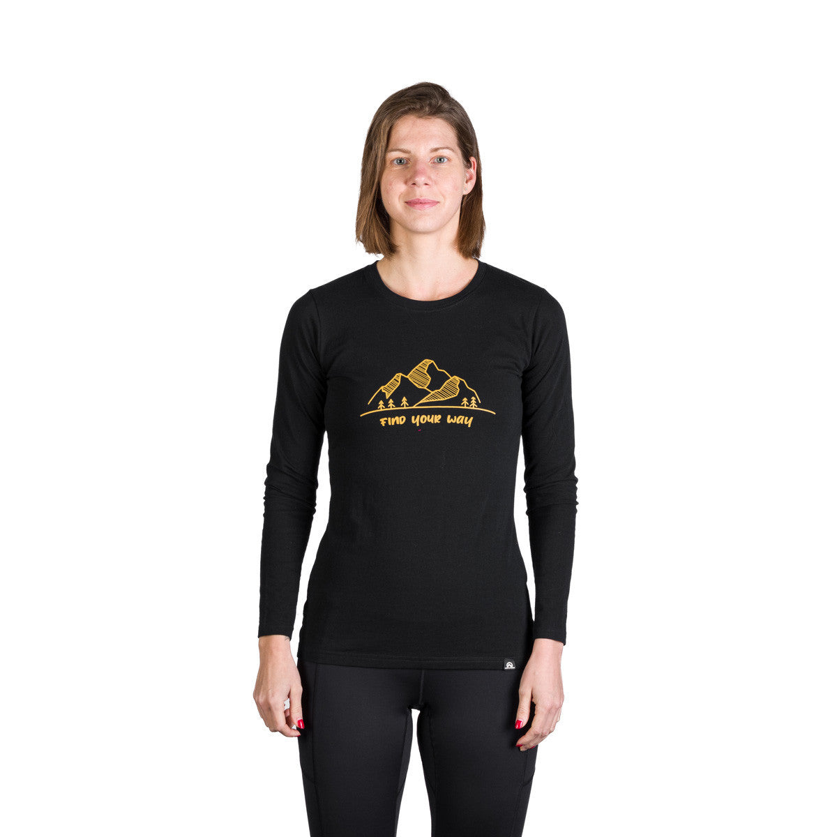 Tricou Dame Northfinder Sonya Black Longsleeve