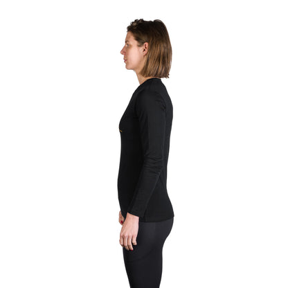 Tricou Dame Northfinder Sonya Black Longsleeve