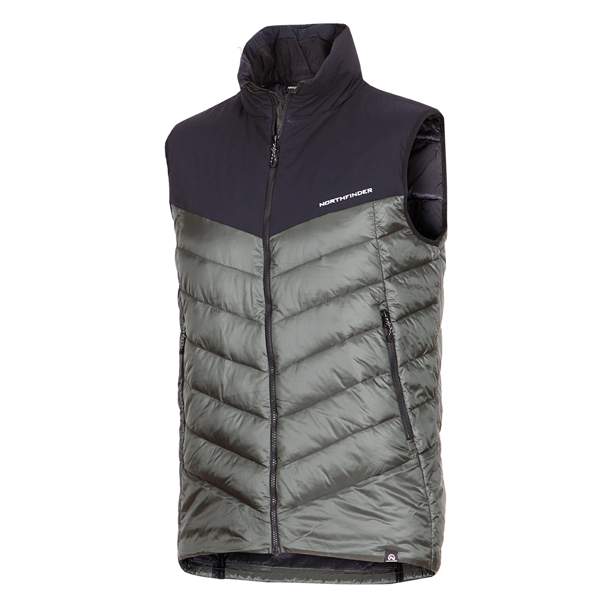 Vestă Bărbați Northfinder Jedrick Black Dark Green