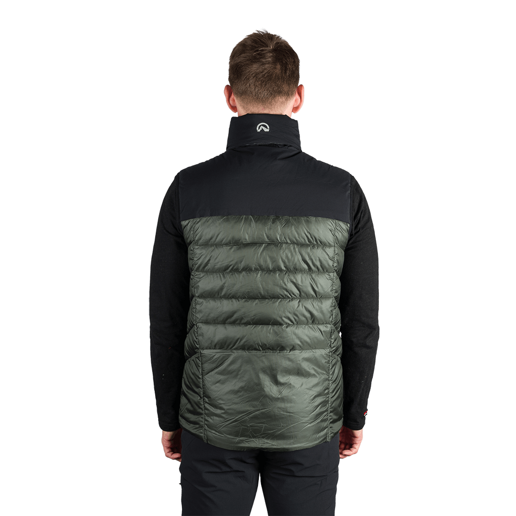 Vestă Bărbați Northfinder Jedrick Black Dark Green