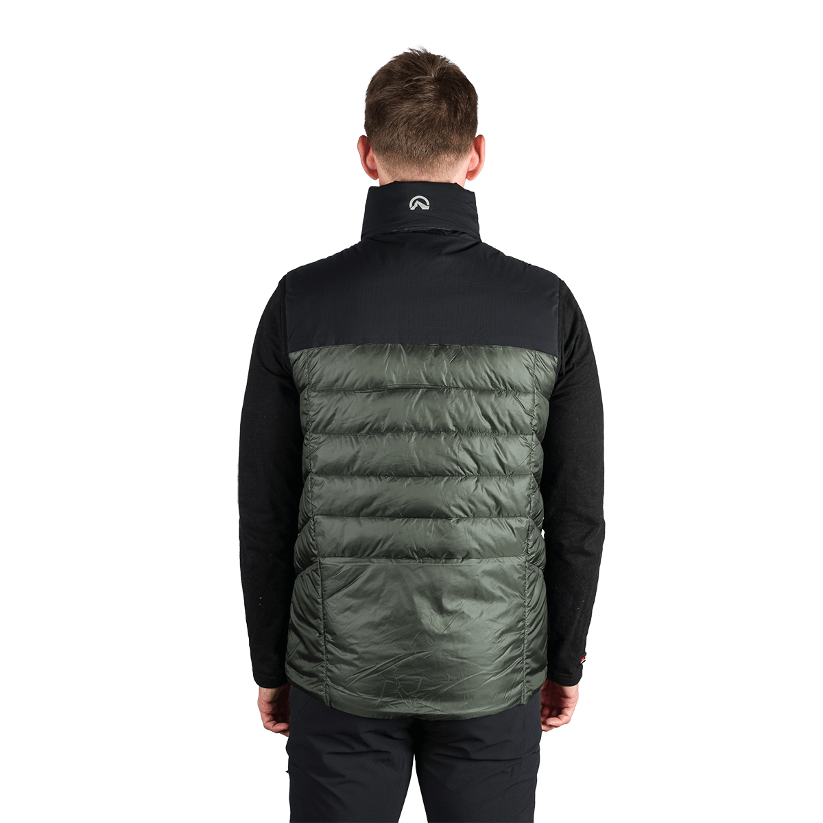 Vestă Bărbați Northfinder Jedrick Black Dark Green
