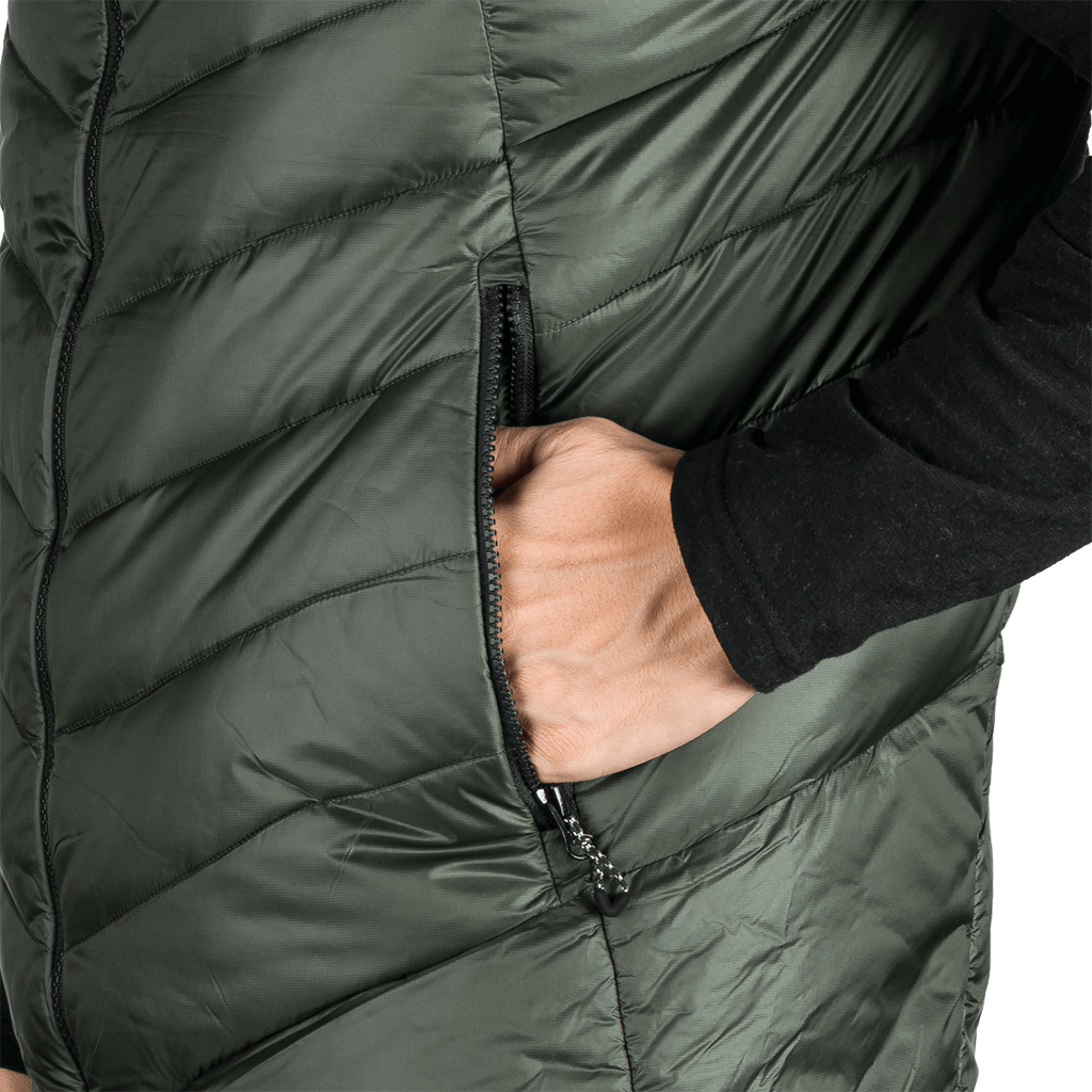 Vestă Bărbați Northfinder Jedrick Black Dark Green