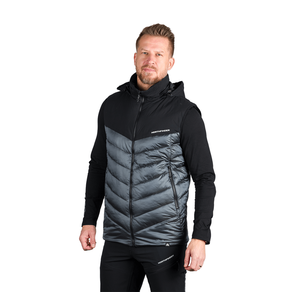 Vestă Bărbați Northfinder Jedrick Dark Blue Black