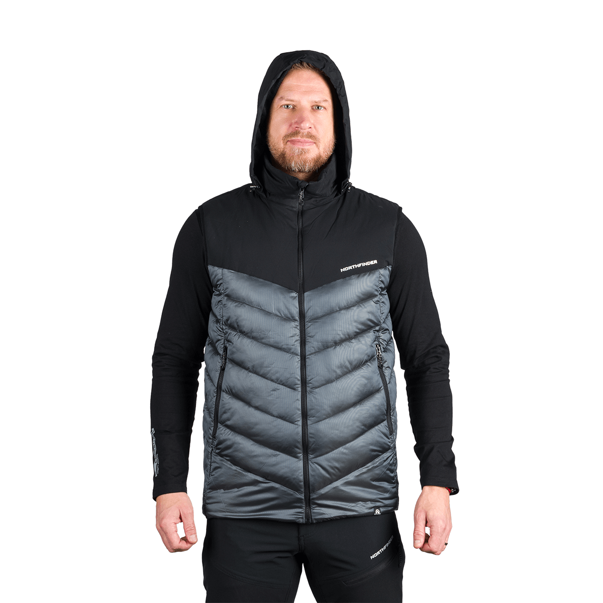 Vestă Bărbați Northfinder Jedrick Dark Blue Black