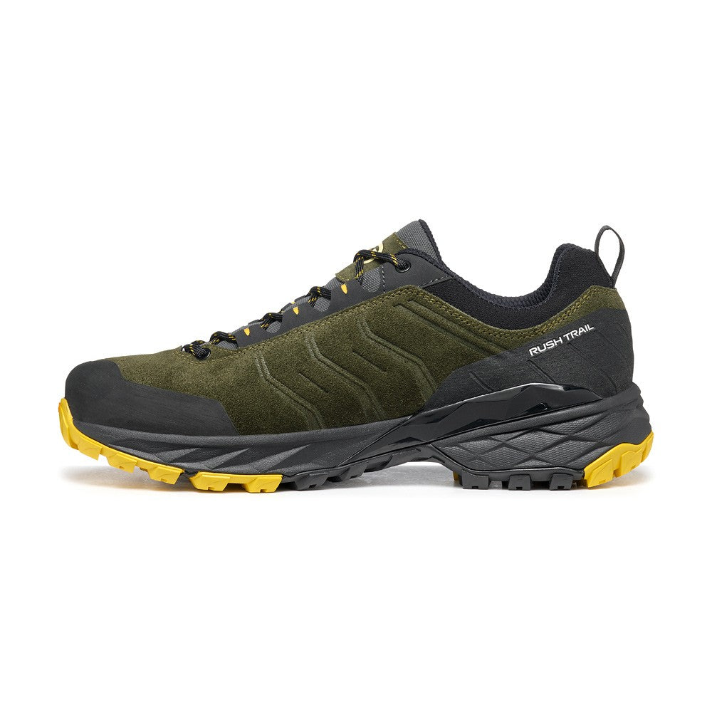 Pantofi Bărbați Scarpa Rush Trail GTX Thyme Green Mustard