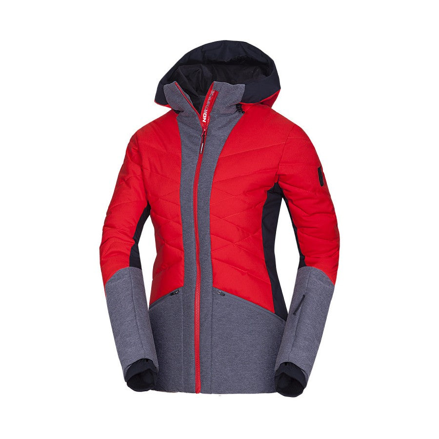 Geacă Dame Northfinder Brandy Red/Grey