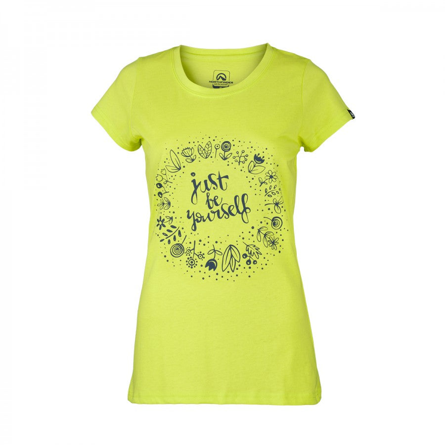 Tricou Dame Northfinder Kyndal Lime